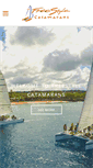 Mobile Screenshot of freestylecatamarans.com